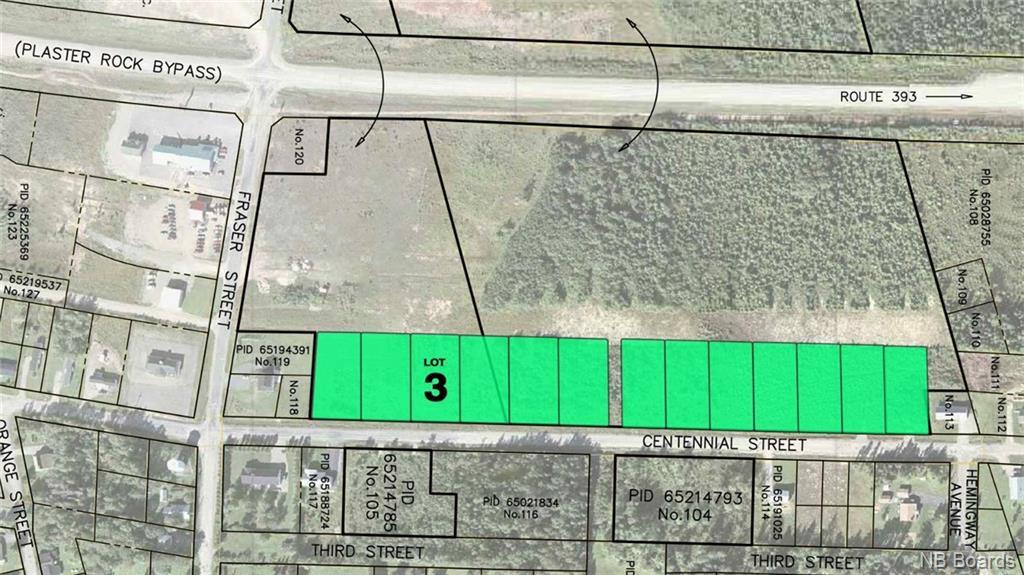 For sale Lot 3 Centennial Street, Plaster Rock, New Brunswick E7G1J2 NB056658 REALTOR.ca