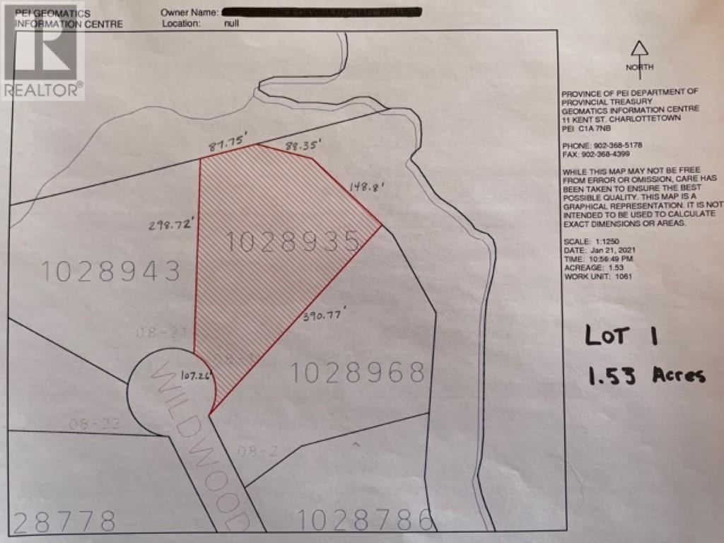 For sale Lots 1,2,21,22 Wildwood Court, Cross Shores Estates