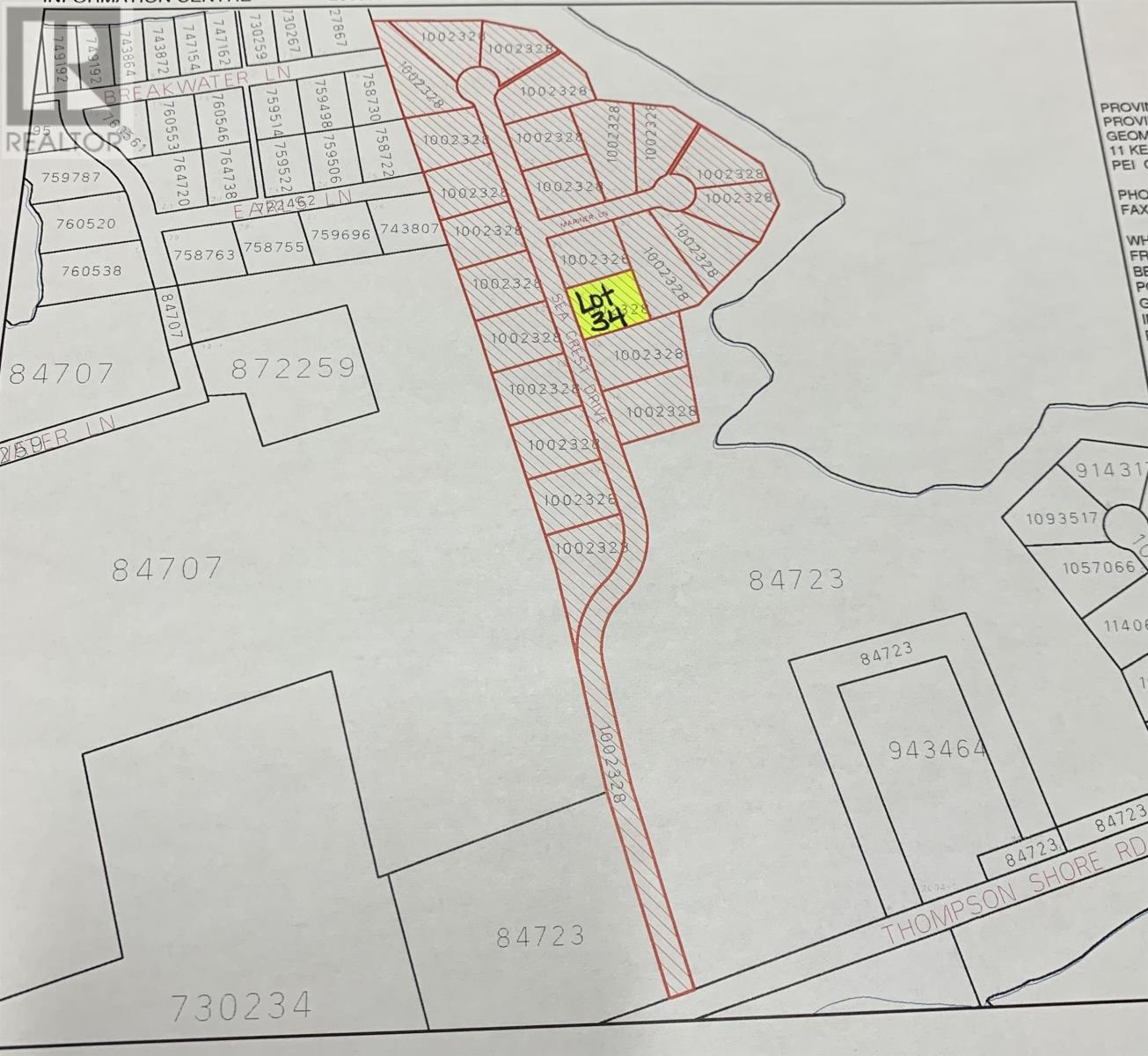 For sale Lot 34 North Point Seaside, Malpeque, Prince Edward Island