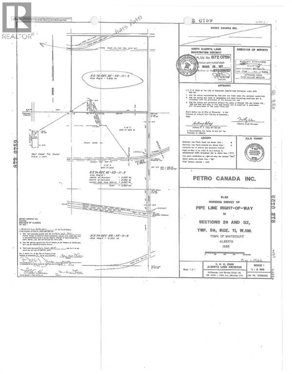 For sale Lot 32 Flats Road Road, Whitecourt, Alberta T7S0E5 A1259389