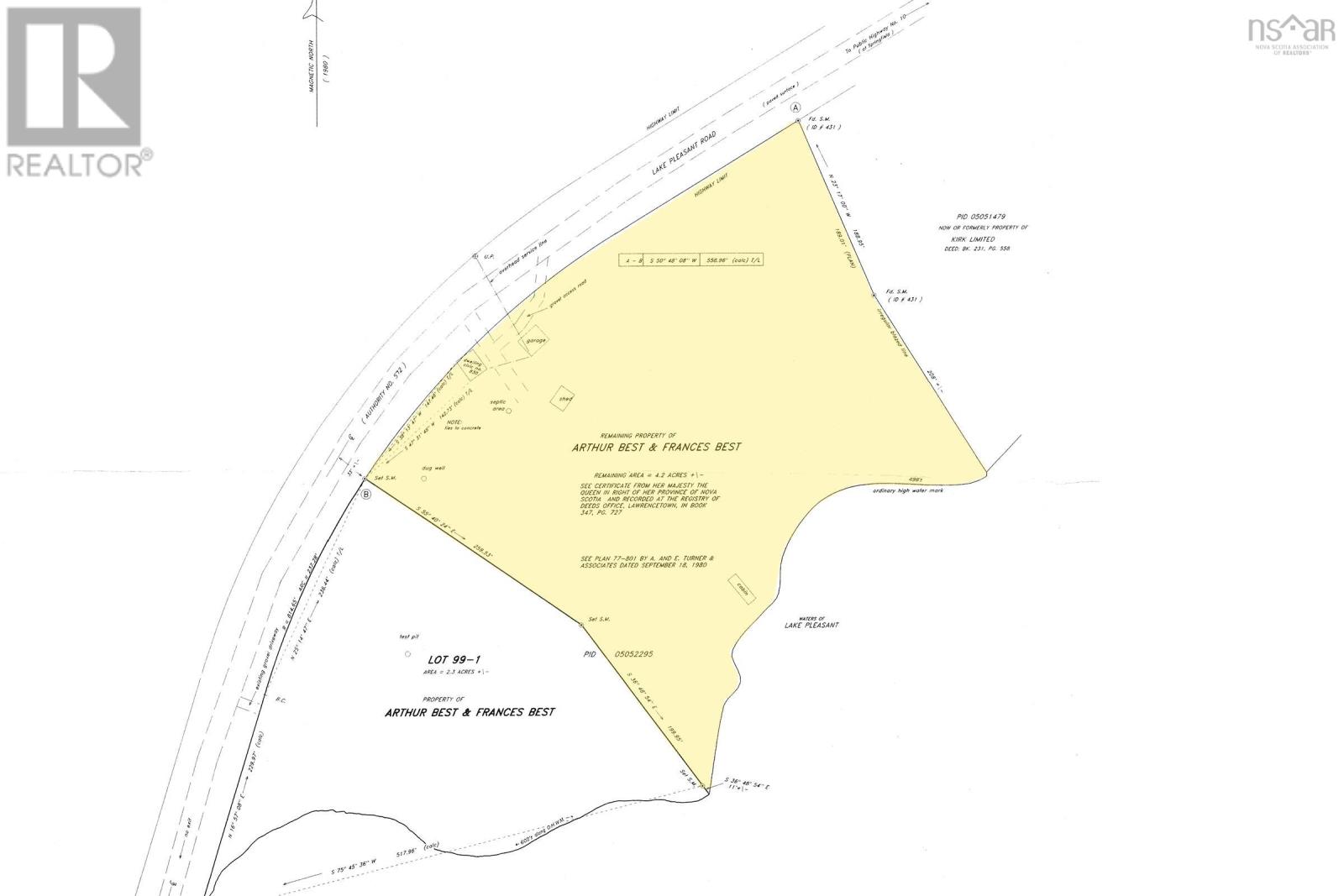 For sale 830 Lake Pleasant Road, Springfield, Nova Scotia B0S1P0