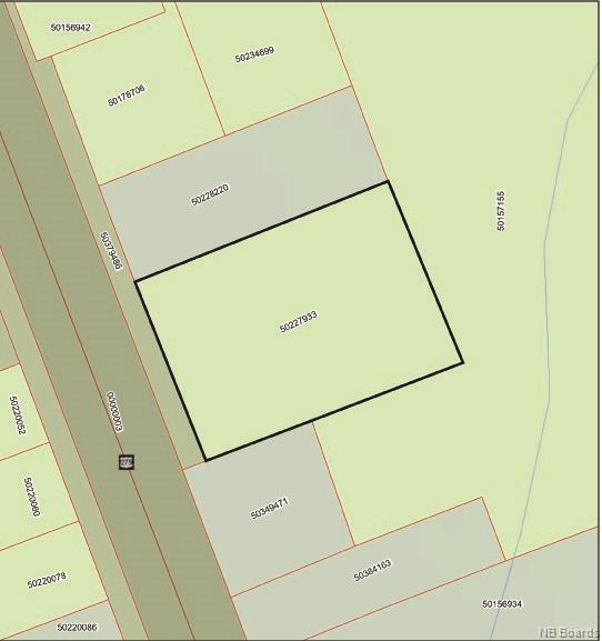 For sale lot Principale Street, Eel River Crossing, New Brunswick