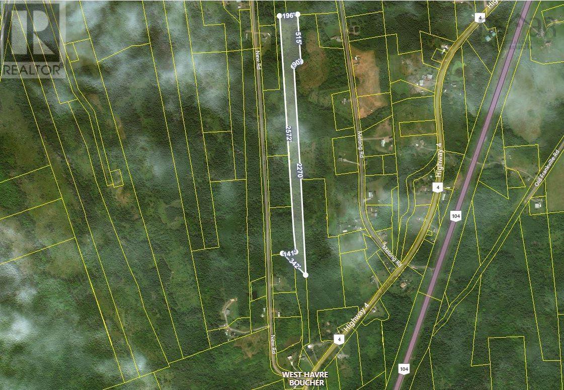 For sale Lot New Road, West Havre Boucher, Nova Scotia B0H1P0