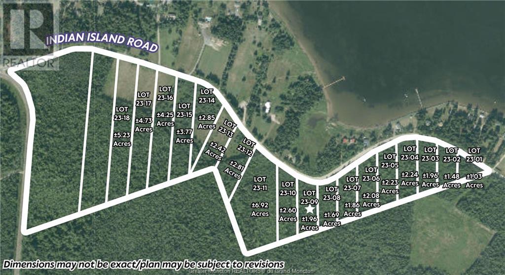 For sale Lot 239 Indian Island RD, Richibucto Village, New Brunswick