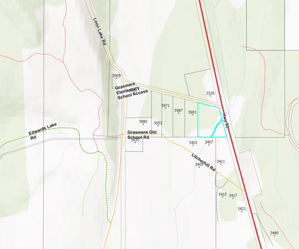 For sale Lot B GRASMEREDORR ROAD, Grasmere, British Columbia V0B1R0