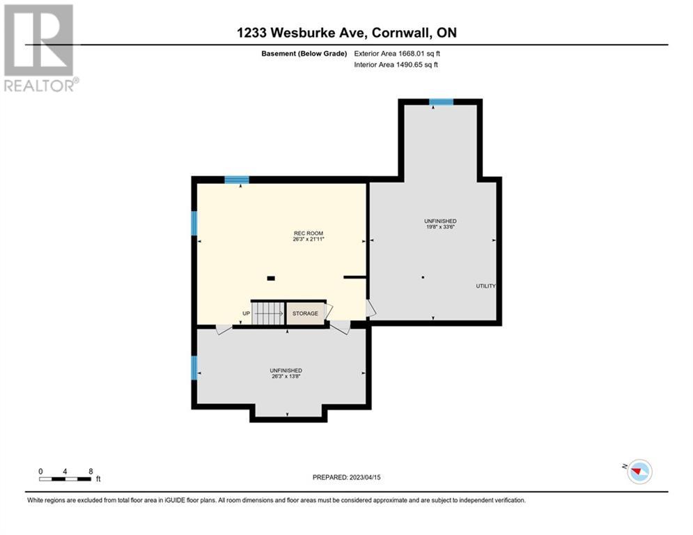For sale 1233 WESBURKE AVENUE, Cornwall, Ontario K6J5V3 1352372