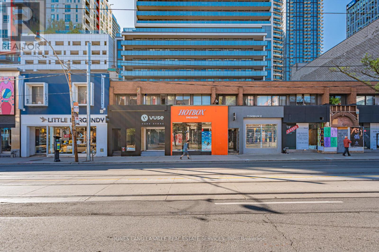 Lululemon store on Queen Street in Toronto Ontario Canada