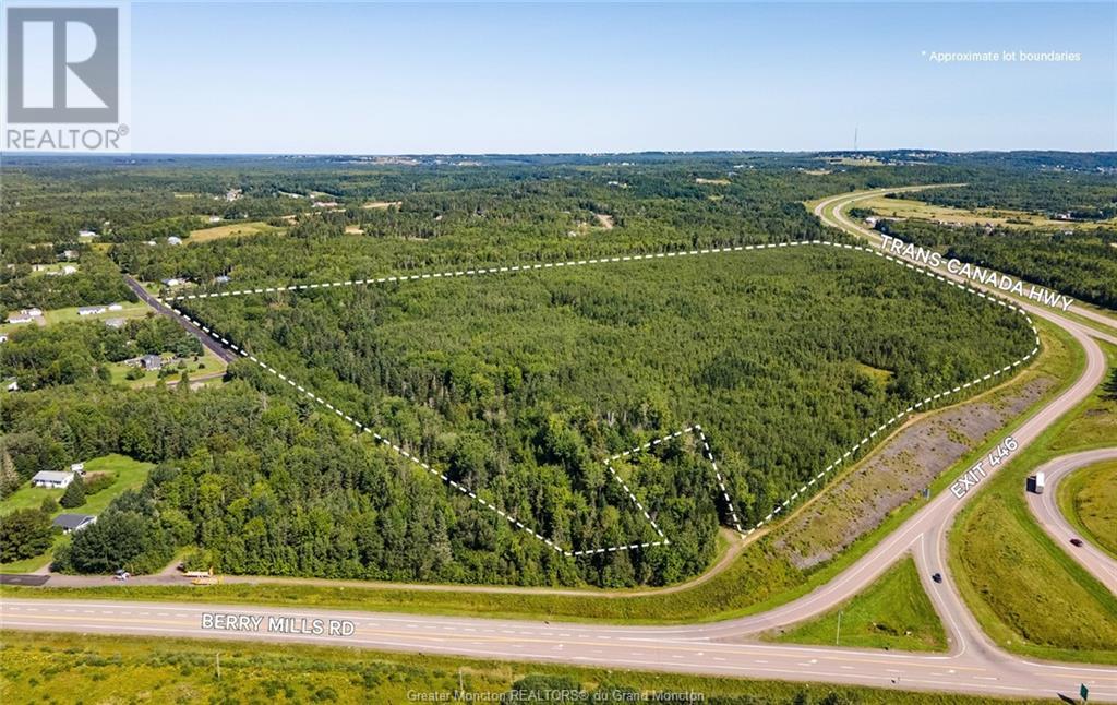 For sale Lot Berry Mills (ROW) RD, Berry Mills, New Brunswick E1G4A7