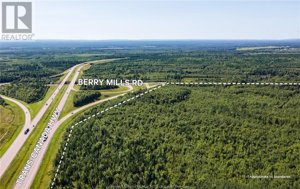 For sale Lot Berry Mills (ROW) RD, Berry Mills, New Brunswick E1G4A7