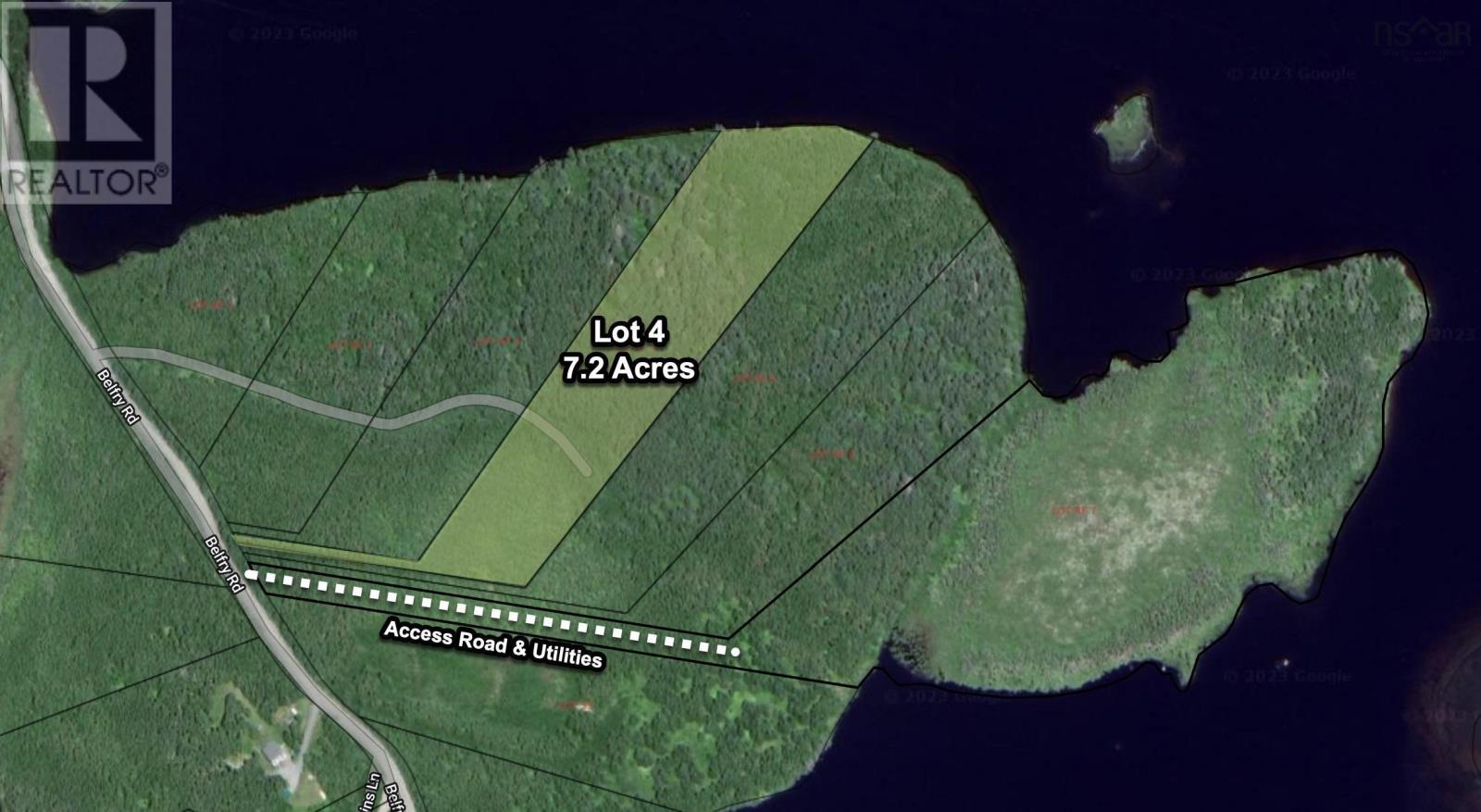 For sale Lot 4 Belfry Road, Gabarus Lake, Nova Scotia B1K2E8