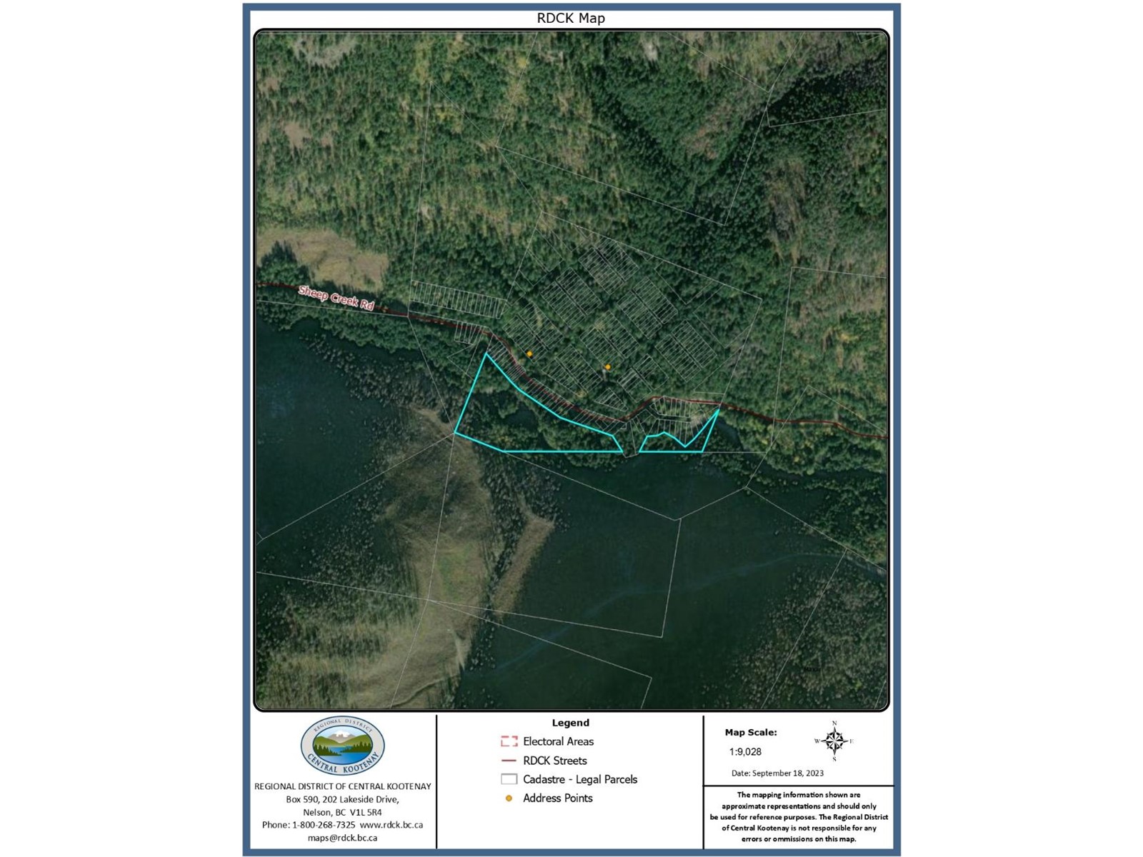 For sale DL 10004 SHEEP CREEK ROAD, Salmo, British Columbia V0G1Z0