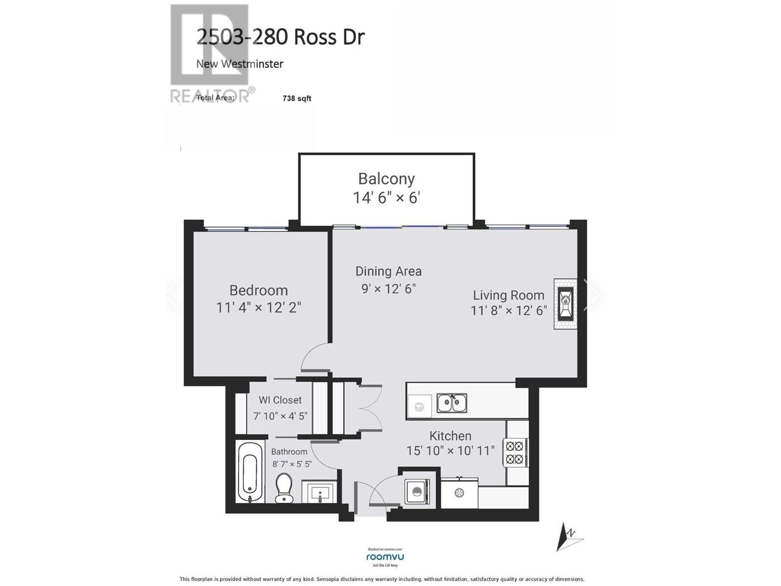 For sale 2503 280 ROSS DRIVE, New Westminster, British Columbia V3L0C2