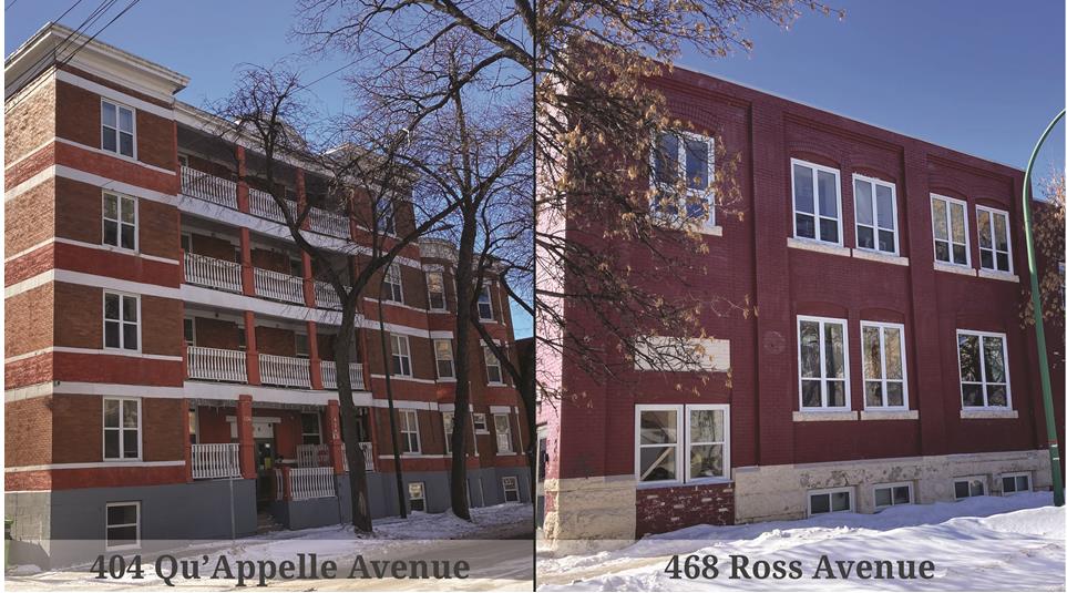 For sale 404 Qu'Appelle Ave & 468 Ross Avenue, Winnipeg, Manitoba