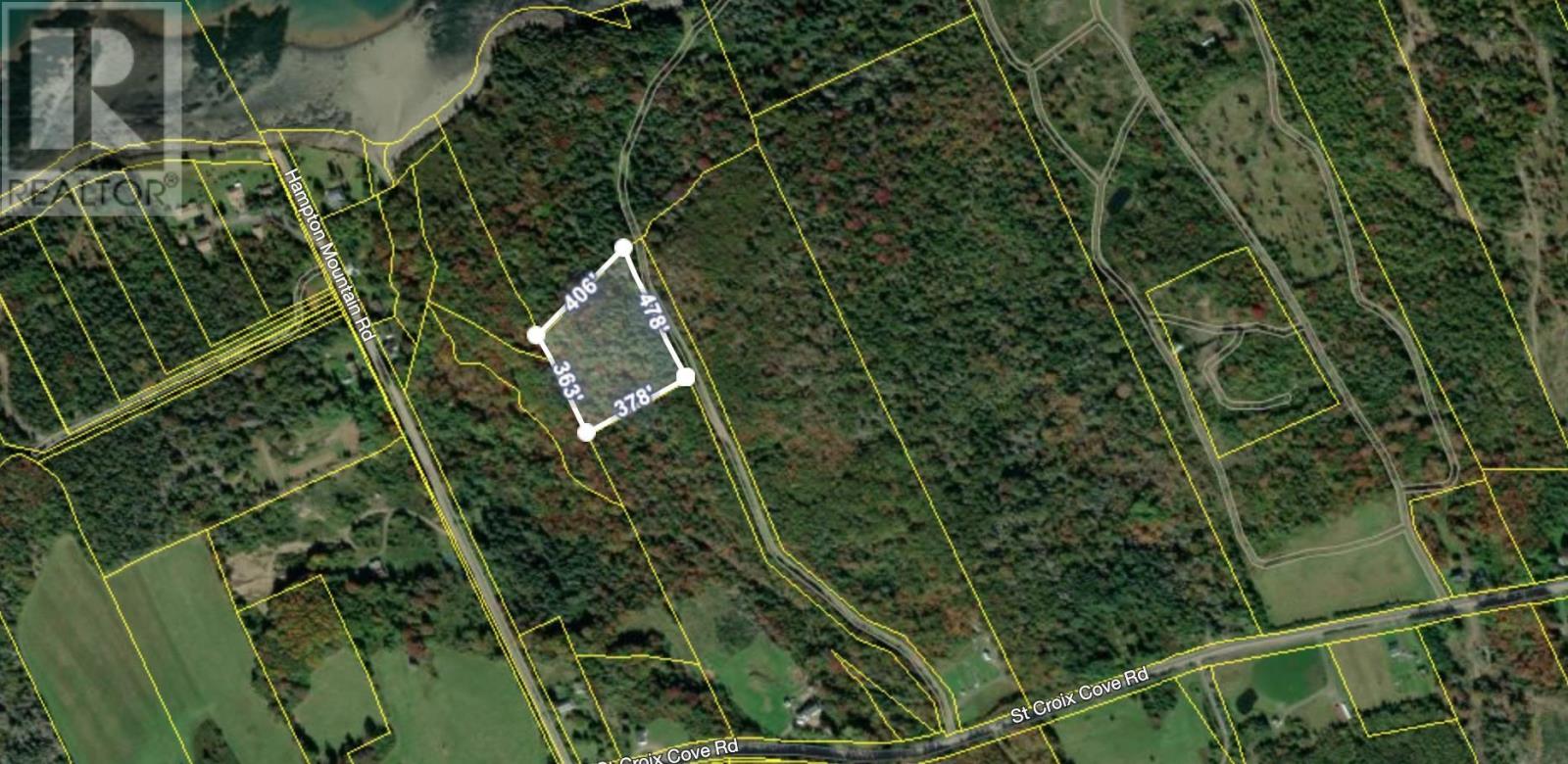 For sale Lot St Croix Cove Road, Hampton, Nova Scotia B0S1L0