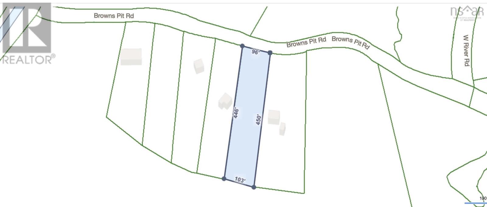 For sale Lot 2 Brown's Pit Road, Clyde River, Nova Scotia B0W1R0