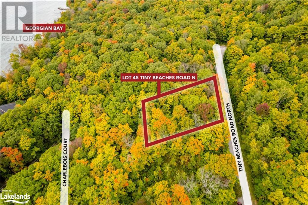 For sale LOT 45 TINY BEACHES Road N, Tiny, Ontario L9M0H8 40546649 REALTOR.ca