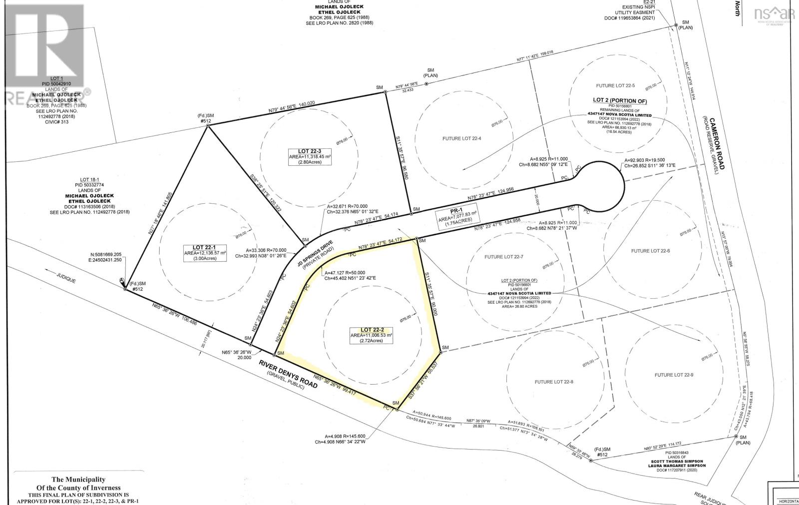 For sale Lot 222 River Denys Road, Judique, Nova Scotia B0E1P0