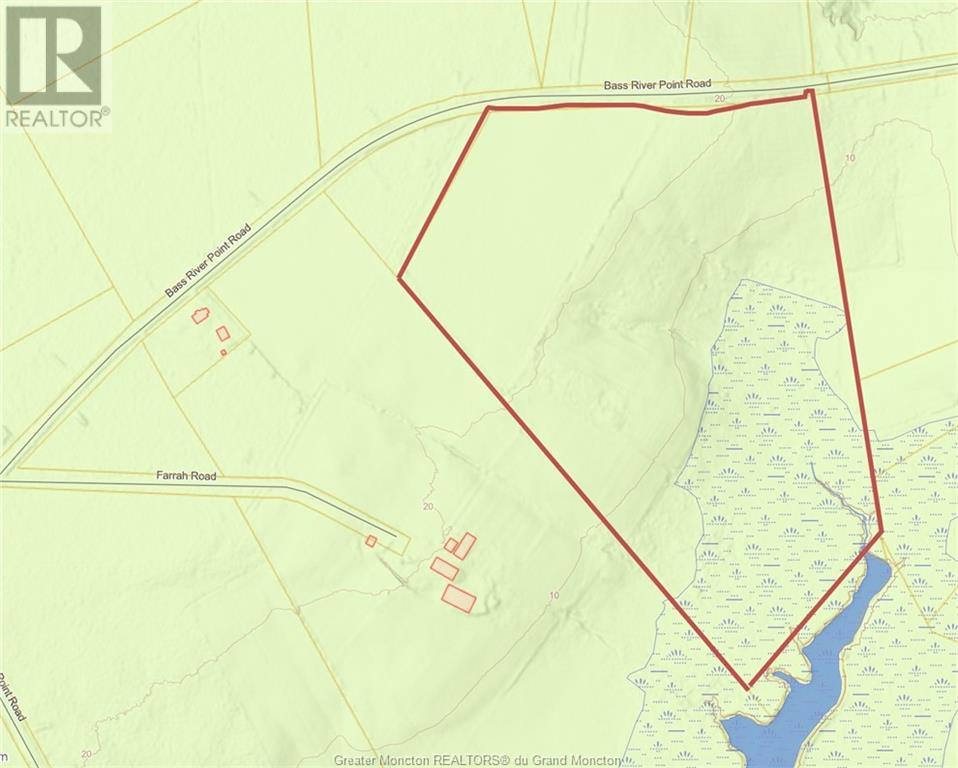 For sale LAND Bass River Point Road, Bass River, New Brunswick E4T1A6