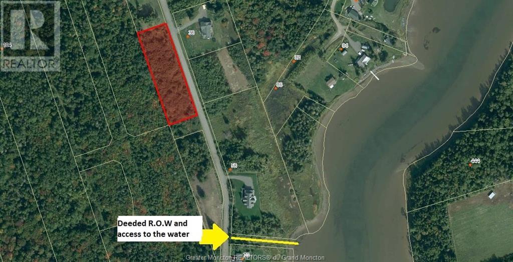 For sale Lot Alswood RD, Shediac River, New Brunswick E4R1A4 M158013