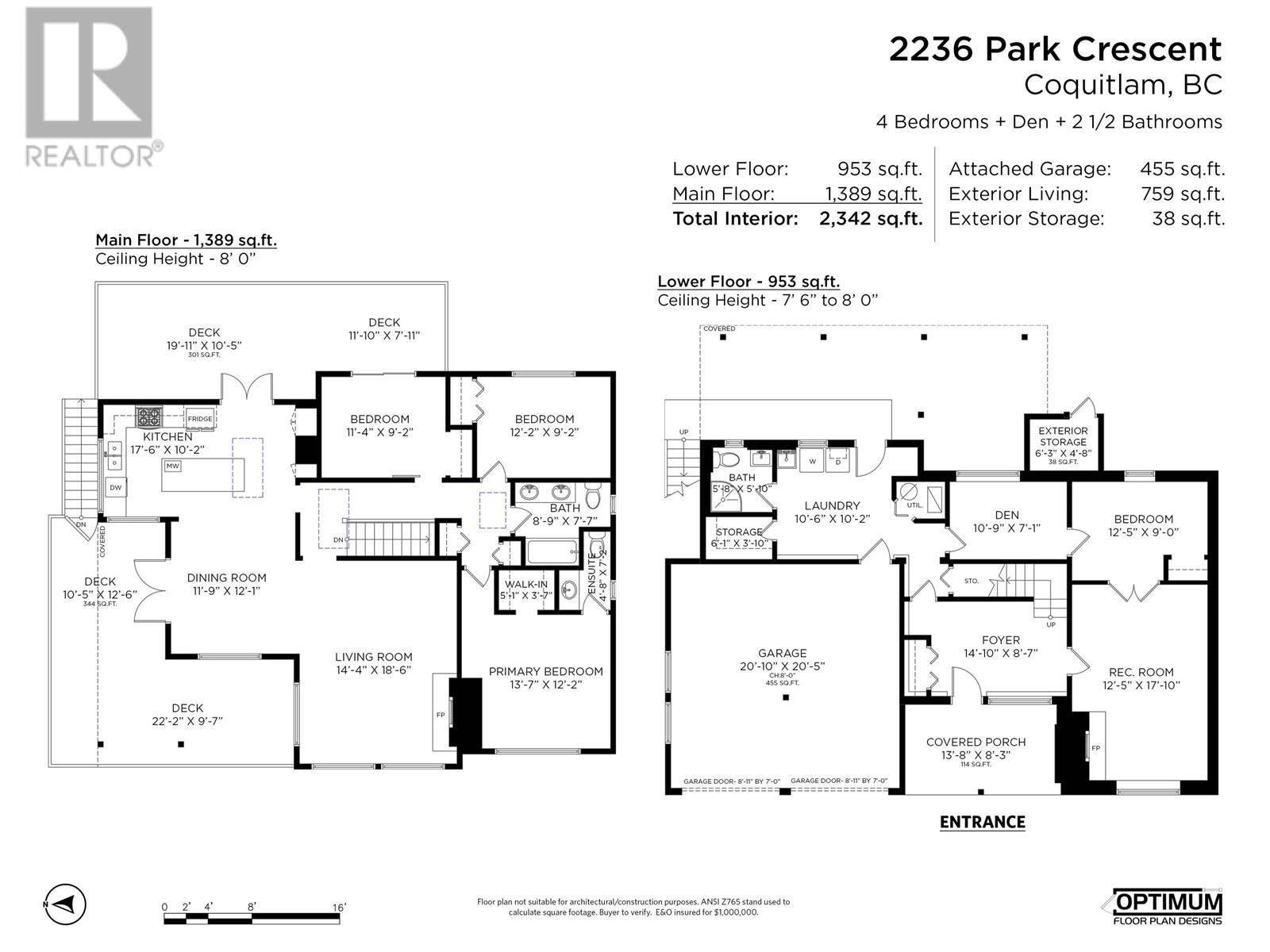 For sale 2236 PARK CRESCENT Coquitlam British Columbia V3J6T2