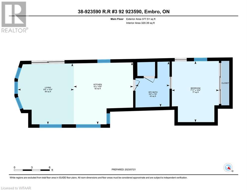 For sale 923590 ROAD 92 RR3 Road Unit 38, Embro, Ontario N0J1J0