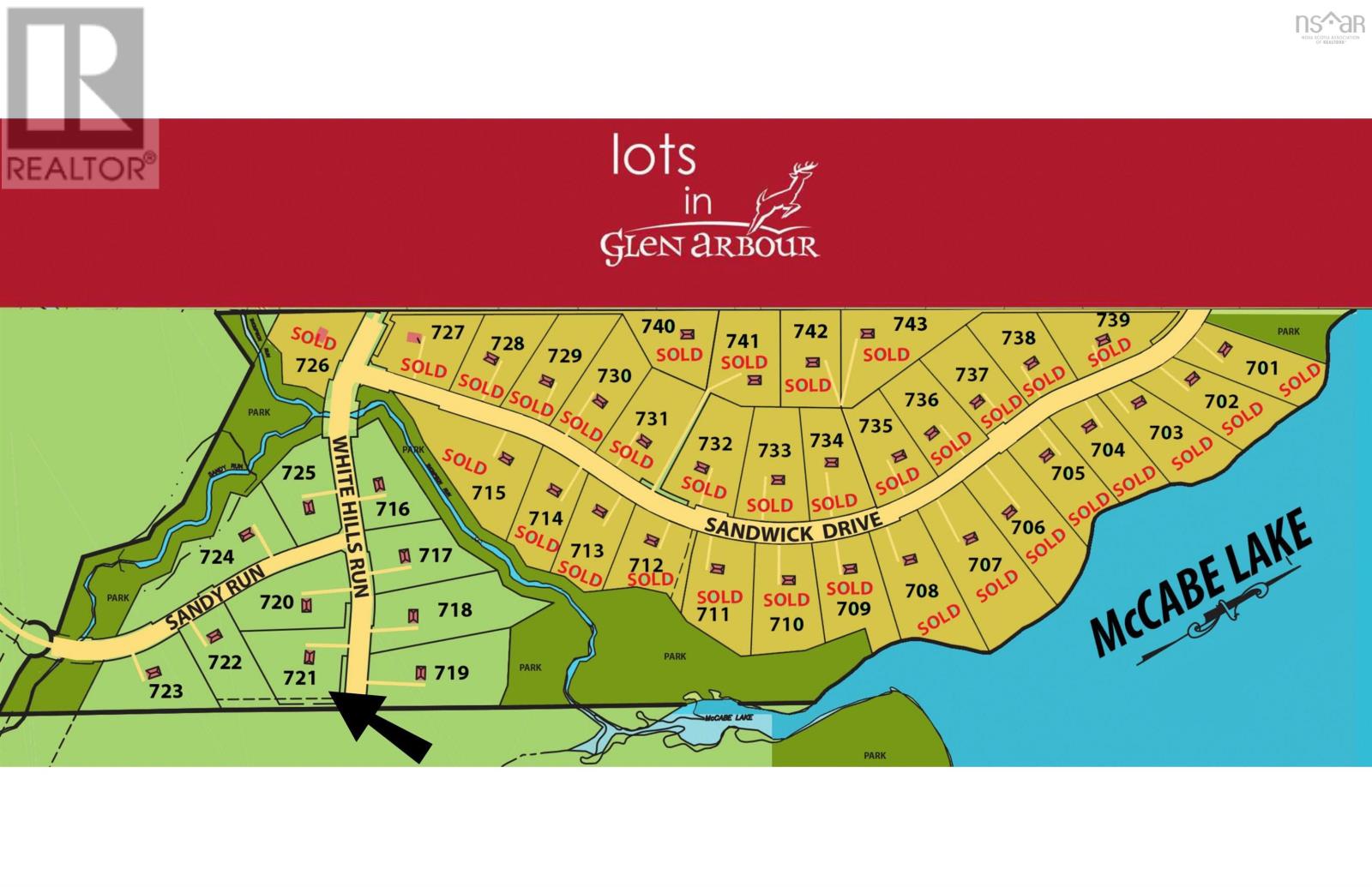 For sale Lot 721 Sandy Run, Hammonds Plains, Nova Scotia B4B0H4