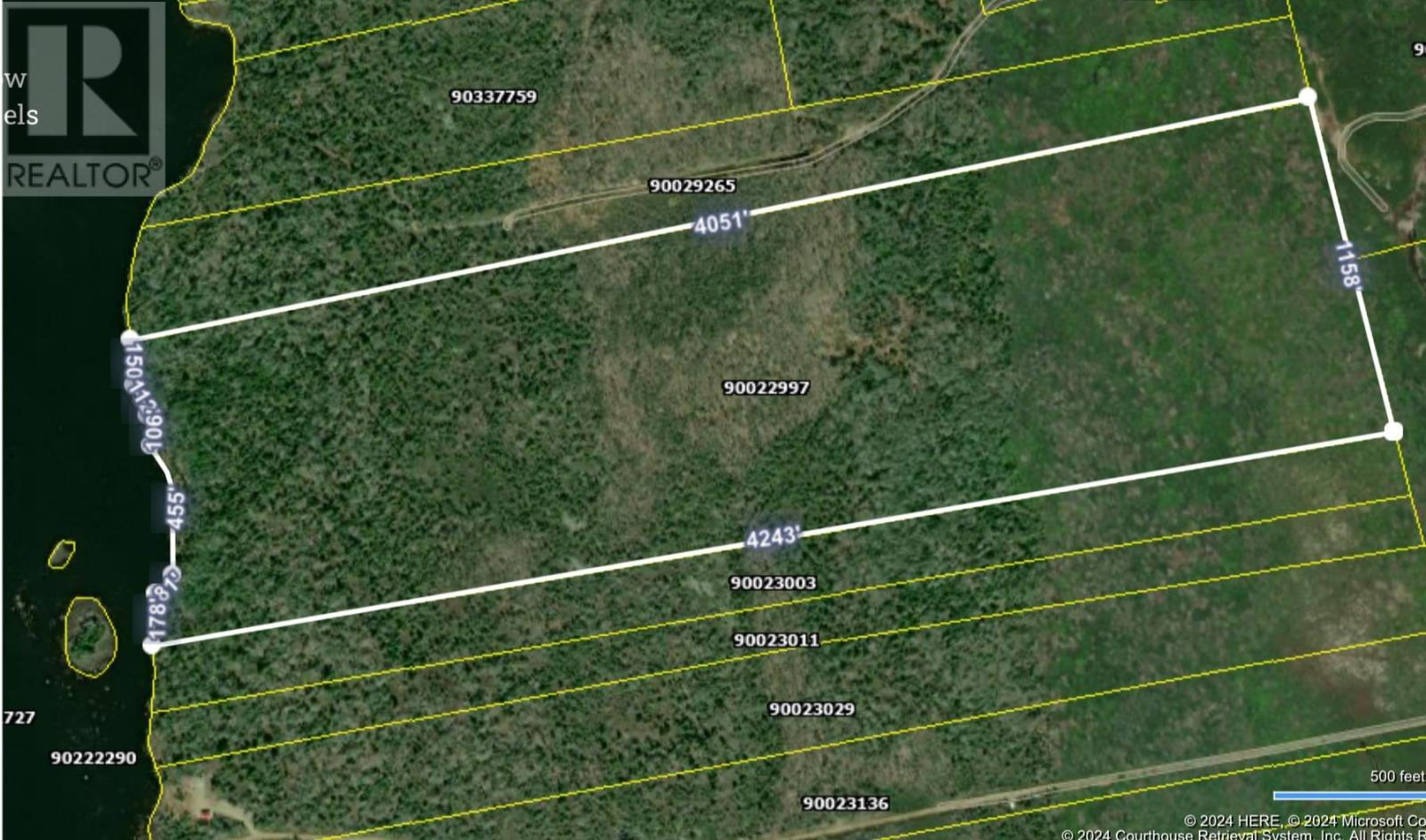 For sale 104.94 acres Highway 334, Upper Wedgeport, Nova Scotia B0W3P0