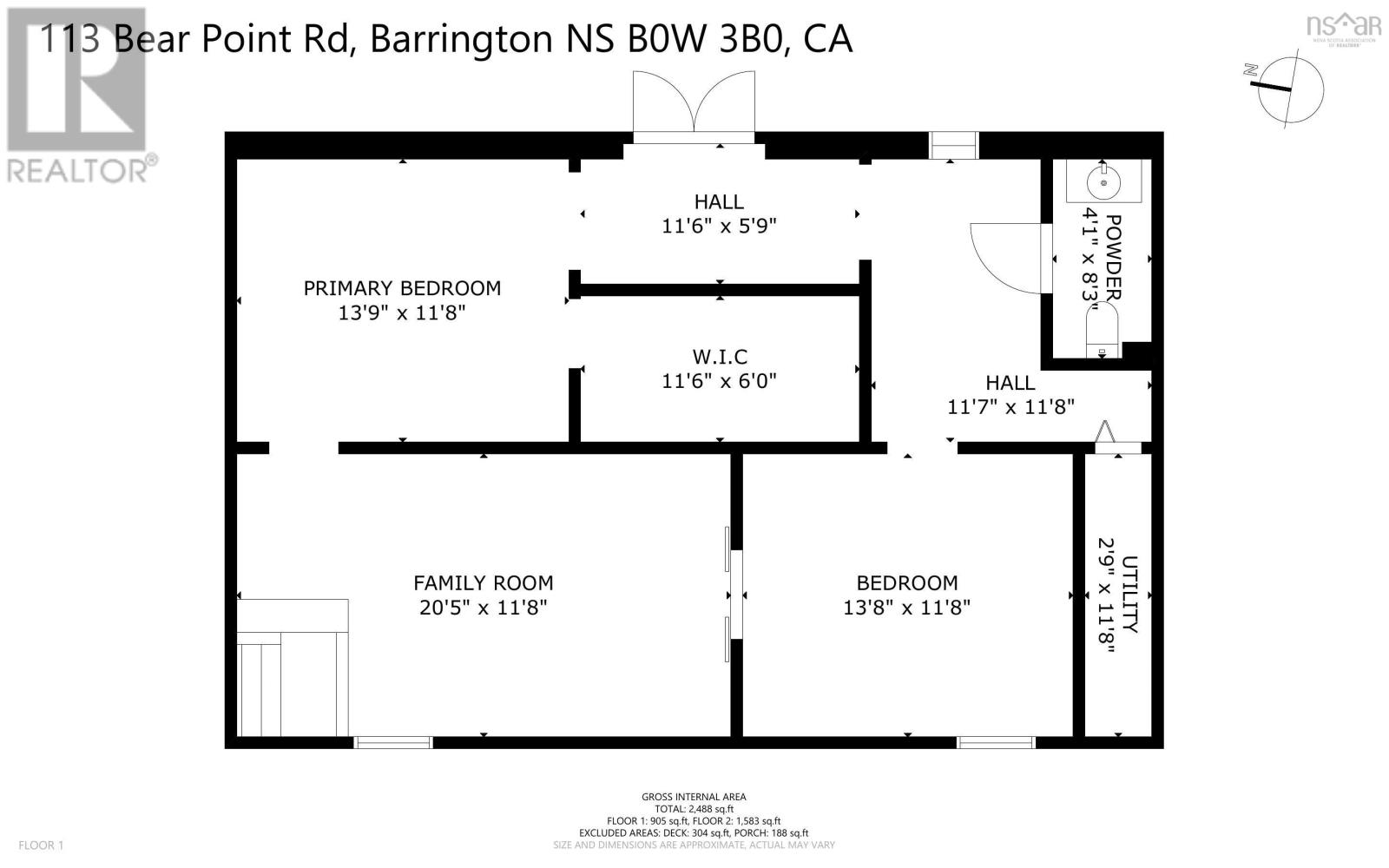 For sale 113 Bear Point Road, Shag Harbour, Nova Scotia B0W3B0