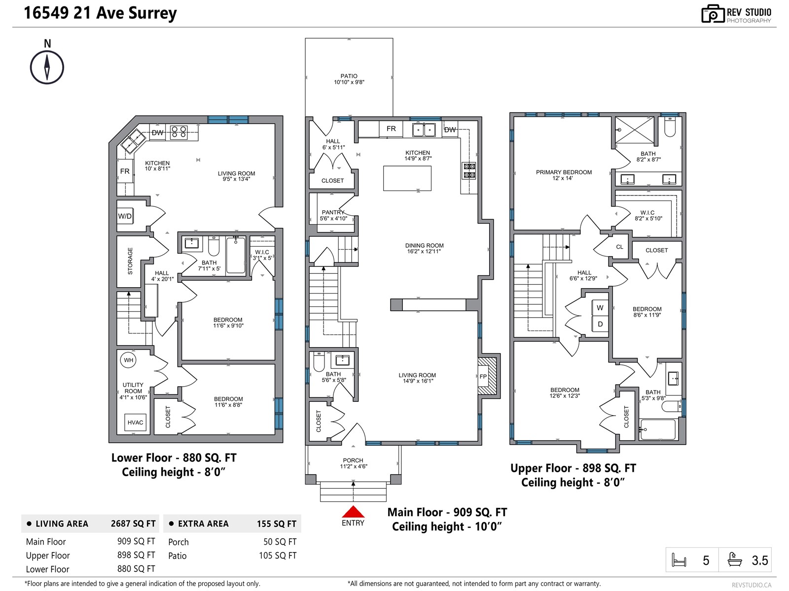 For sale: 16549 21 AVENUE, Surrey, British Columbia V3Z0V7 