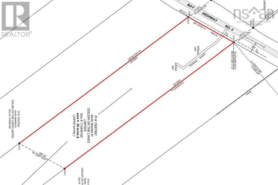 For sale East Bay Highway, Big Pond Centre, Nova Scotia B1J1Z5