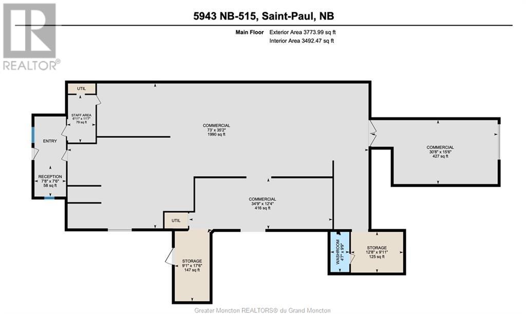 For sale 5943 Route 515, SaintPaul, New Brunswick E4T3W5 M157704 REALTOR.ca