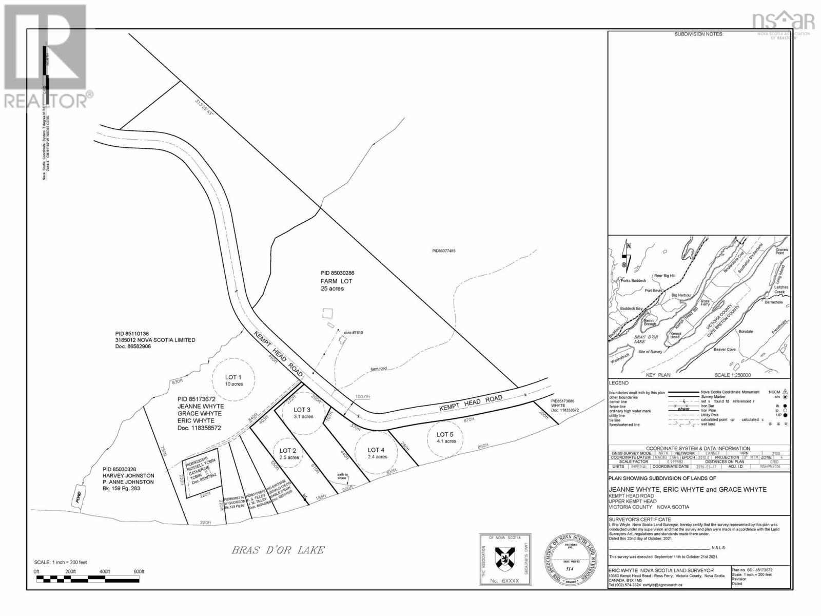 For sale Lot 3 Kempt Head Road, Kempt Head, Nova Scotia B1X1S1