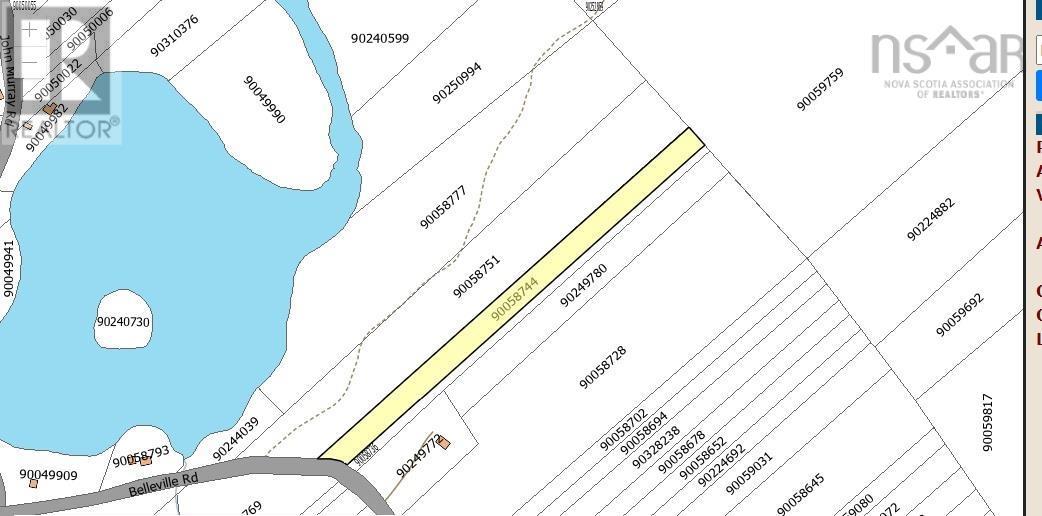 For sale Lot Belleville Road, Belleville South, Nova Scotia B0W3M0