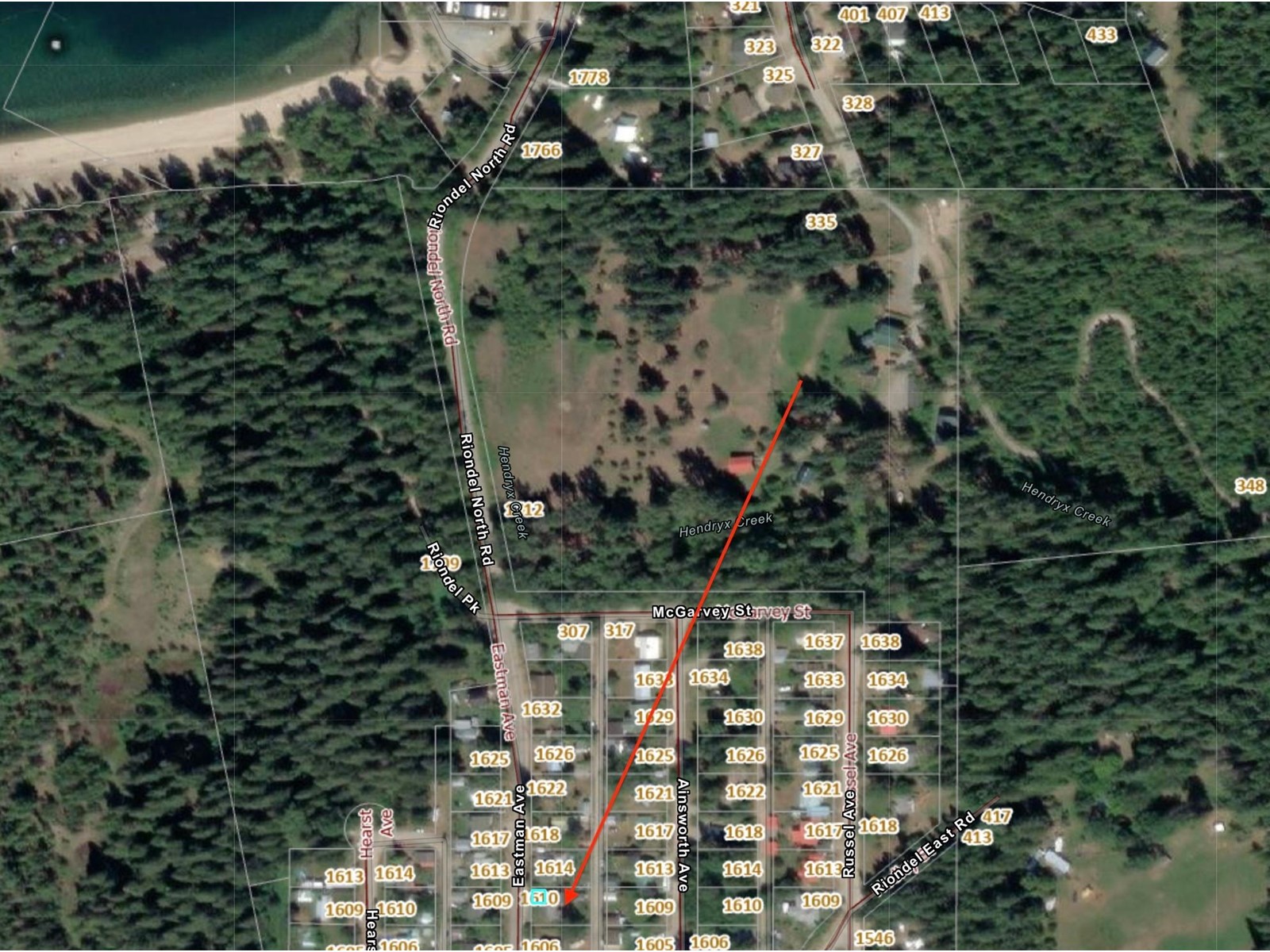 For sale 1610 EASTMAN AVENUE, Riondel, British Columbia V0B2B0