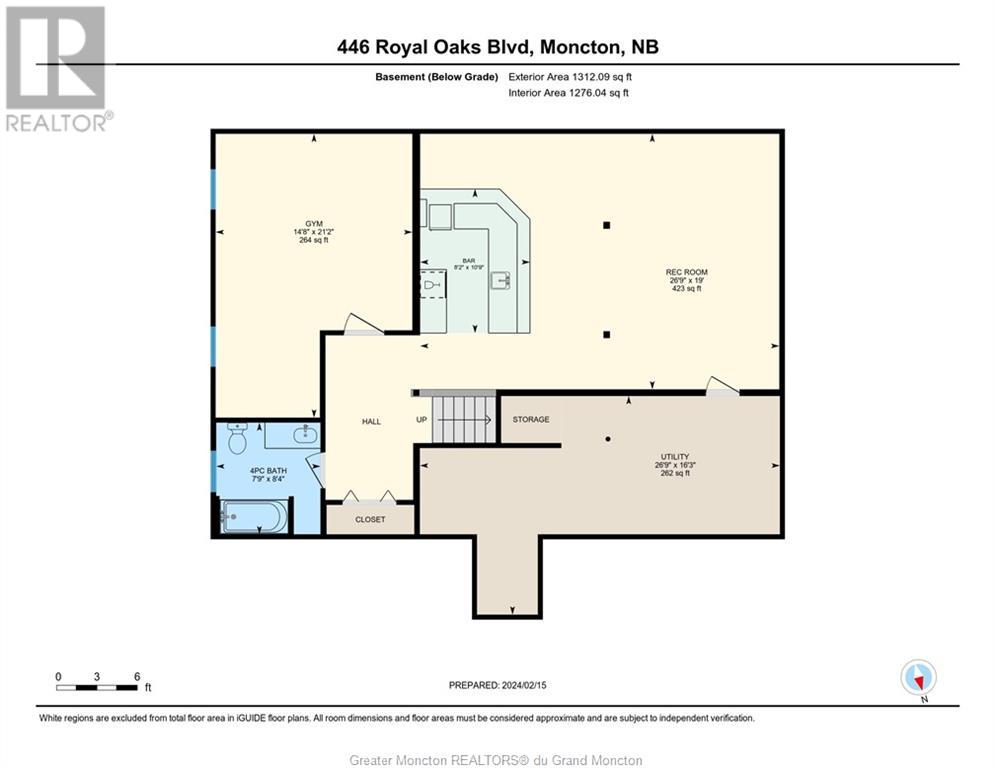 For sale 446 Royal Oaks BLVD, Moncton, New Brunswick E1H3S7 M157356