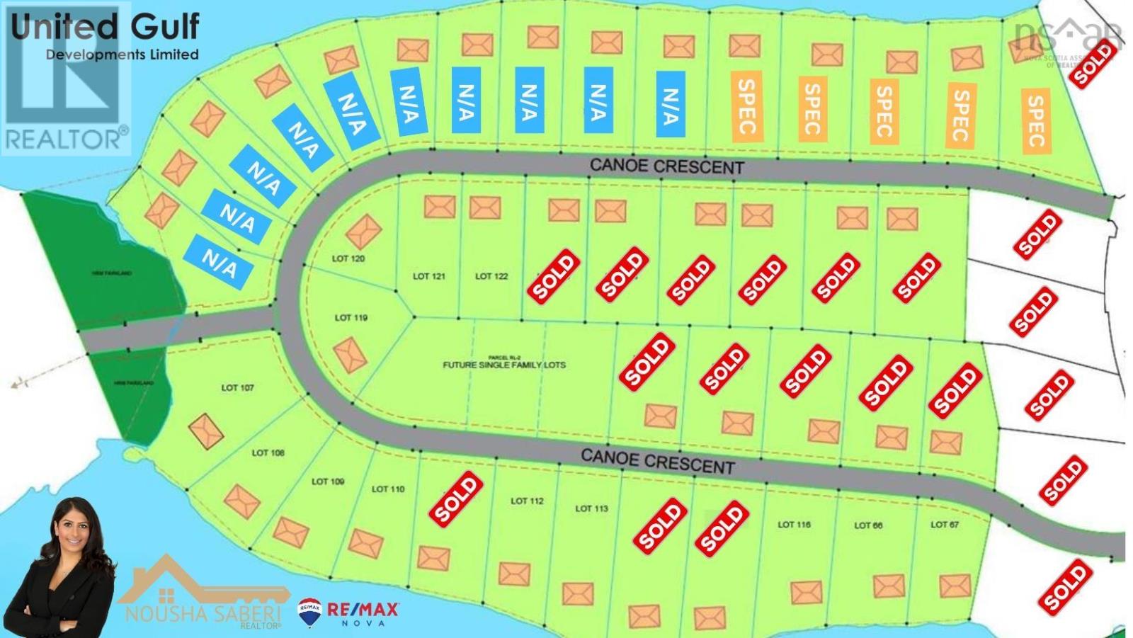 For sale Lot 112 Canoe Crescent, Hammonds Plains, Nova Scotia B4B2A6