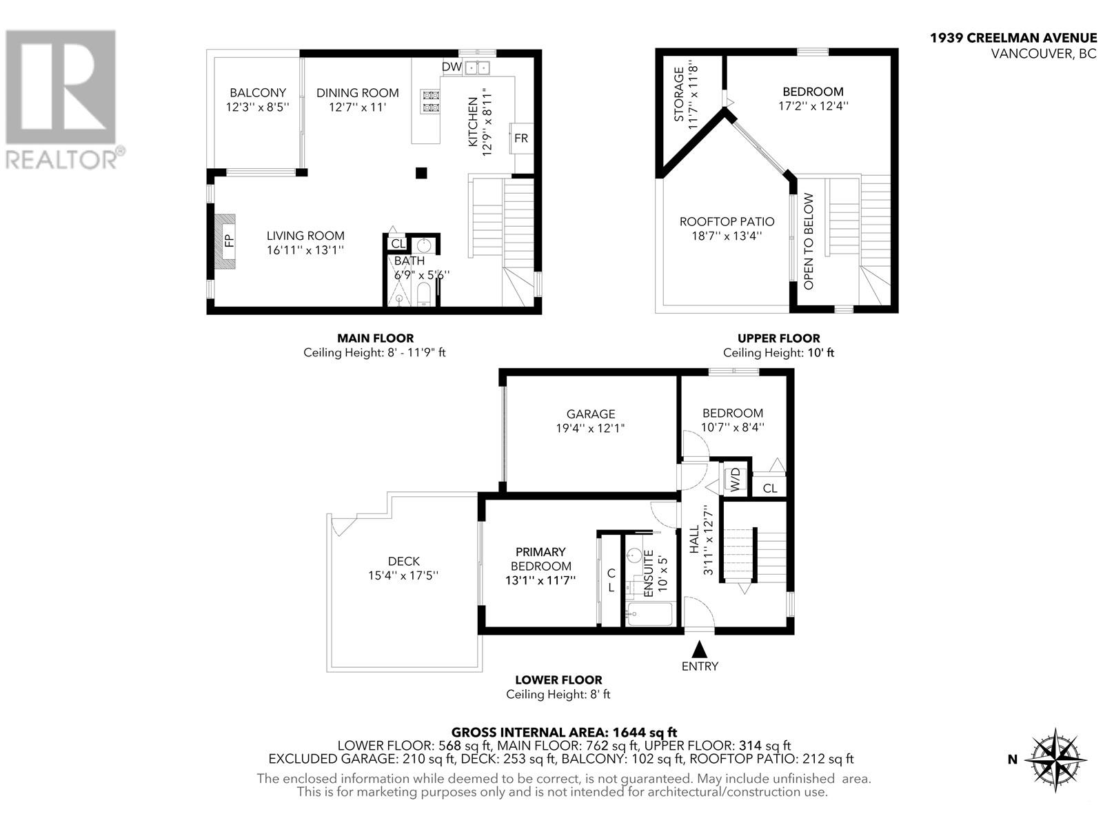 For sale 1939 CREELMAN AVENUE, Vancouver, British Columbia V6J1B8