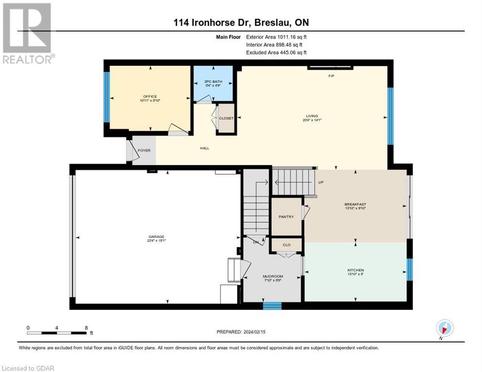 For sale 114 IRONHORSE DRIVE, Breslau, Ontario N0B1M0 40598827