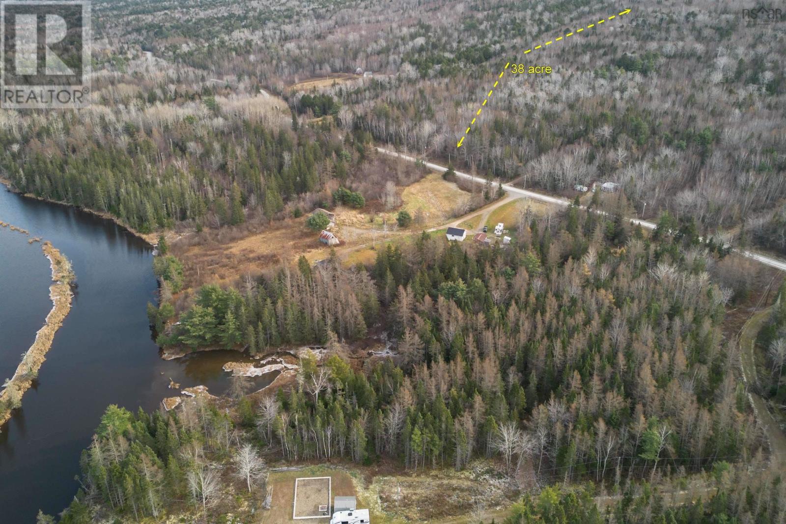 For sale 38 acres Southside River Denys Rd, Valley Mills, Nova Scotia B0E2Y0 202409150