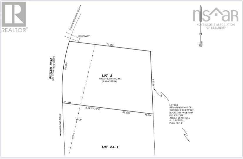 For sale Lot 2 Butler Road, Lake Egmont, Nova Scotia B0N2H0