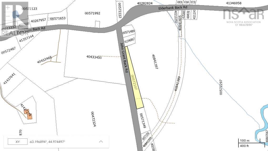 For sale Lot John Grant Back Road, Elderbank, Nova Scotia B0N1X0