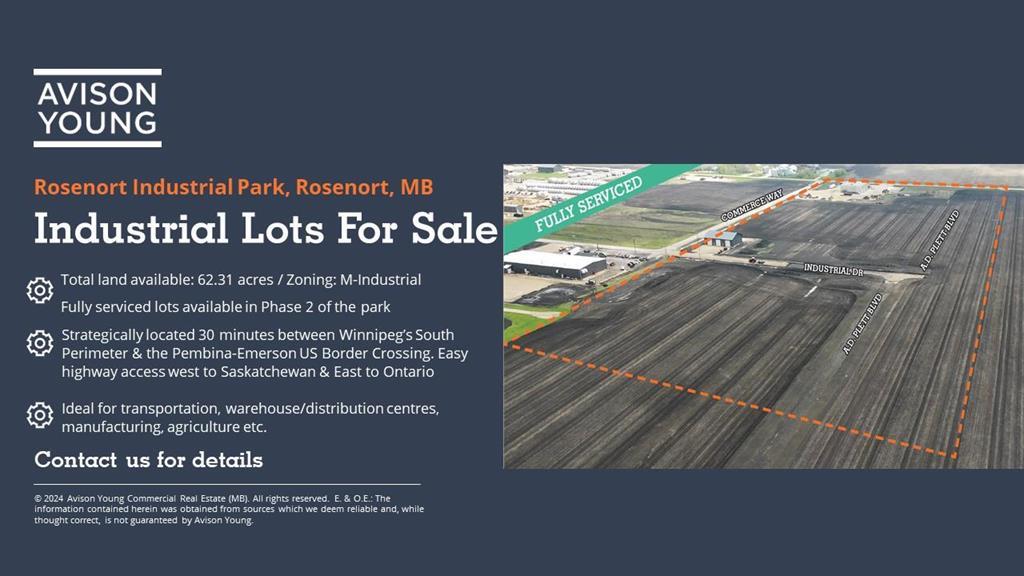 For sale 172 Commerce Way, Rosenort, Manitoba R0G1W0 202414873