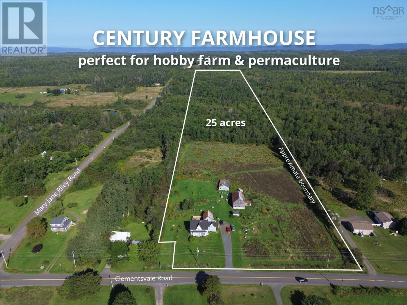 For sale 2947 Clementsvale Road, Bear River East, Nova Scotia B0S1B0