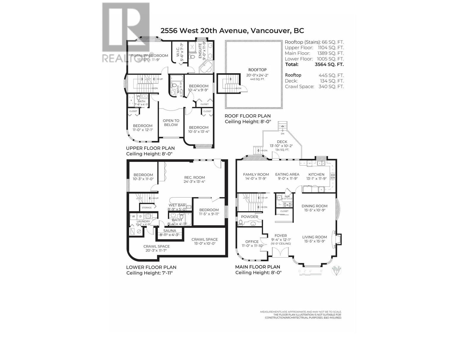 For sale 2556 W 20TH AVENUE, Vancouver, British Columbia V6L1G8