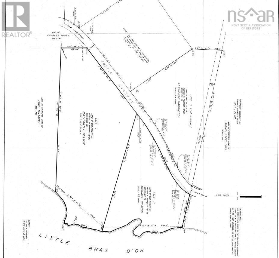 For sale Lot 3 Point Aconi Road, Point Aconi, Nova Scotia B1Y1Y7