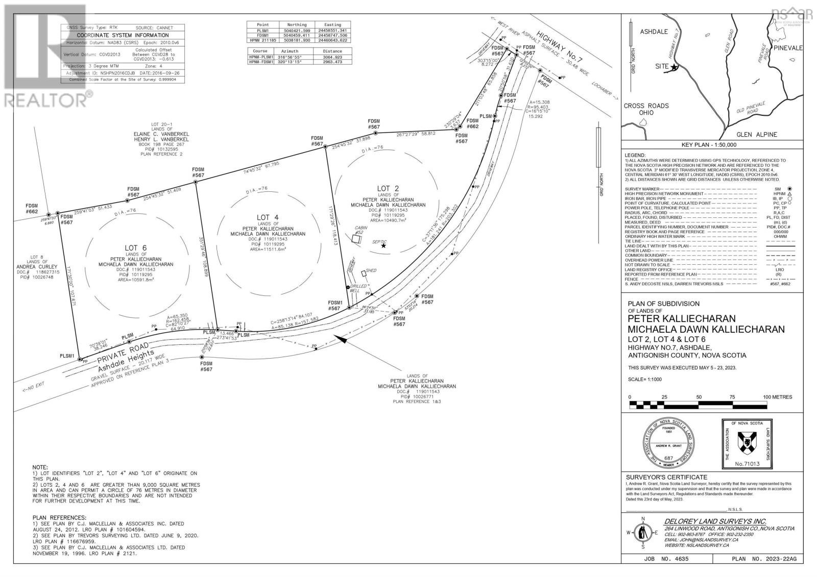 For sale: Lot 6 Ashdale Heights, Ashdale, Nova Scotia B2G2L3 ...