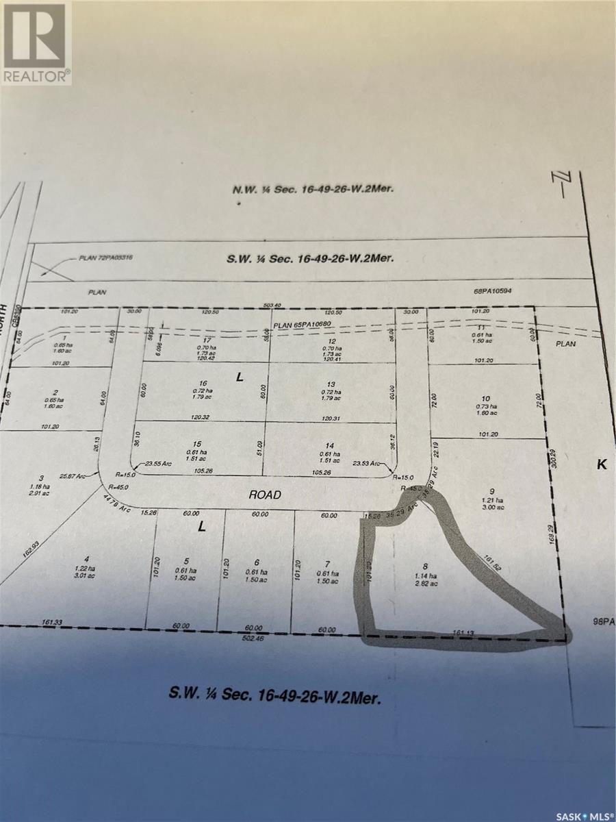 For sale: LOT 8 Robertson Crescent, Buckland Rm No. 491, Saskatchewan ...