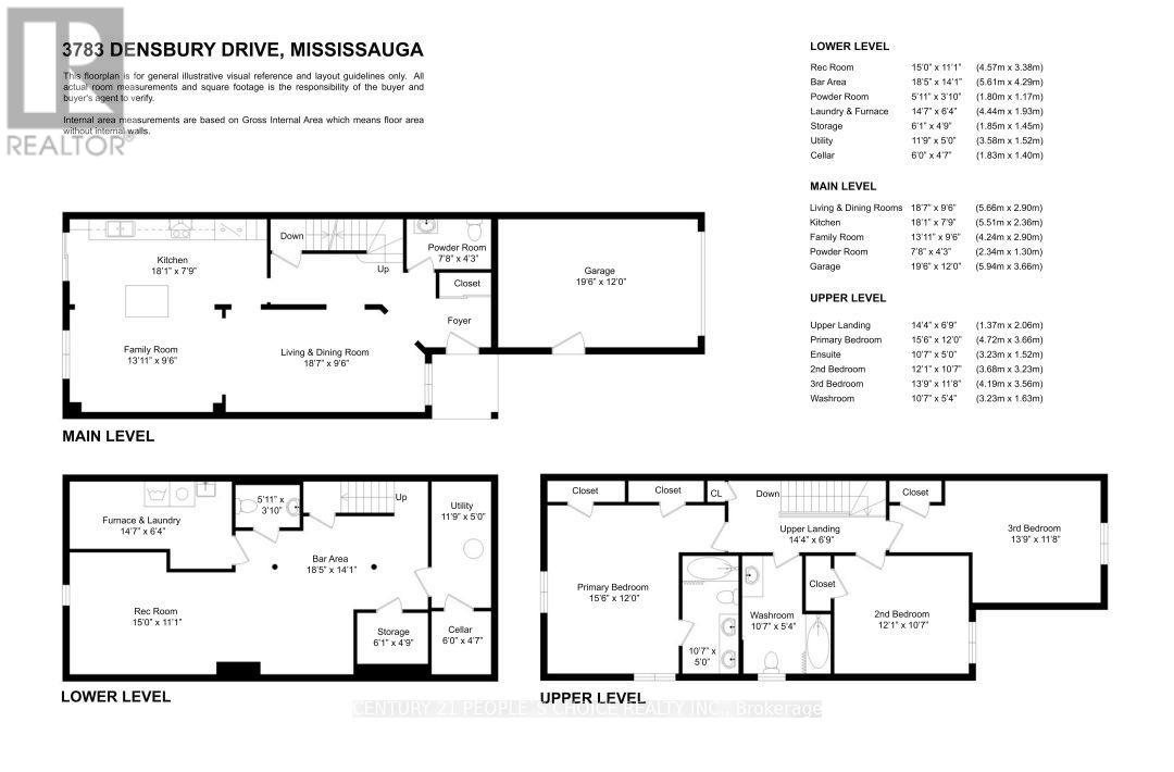 For sale: 3783 DENSBURY DRIVE, Mississauga (Lisgar), Ontario