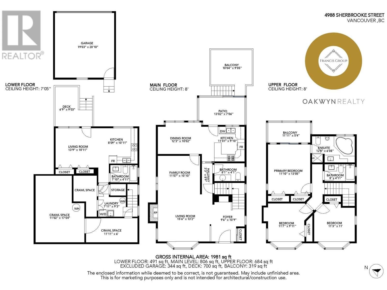 For sale: 4988 SHERBROOKE STREET, Vancouver, British For sale: 4988 SHERBROOKE STREET, Vancouver, British
