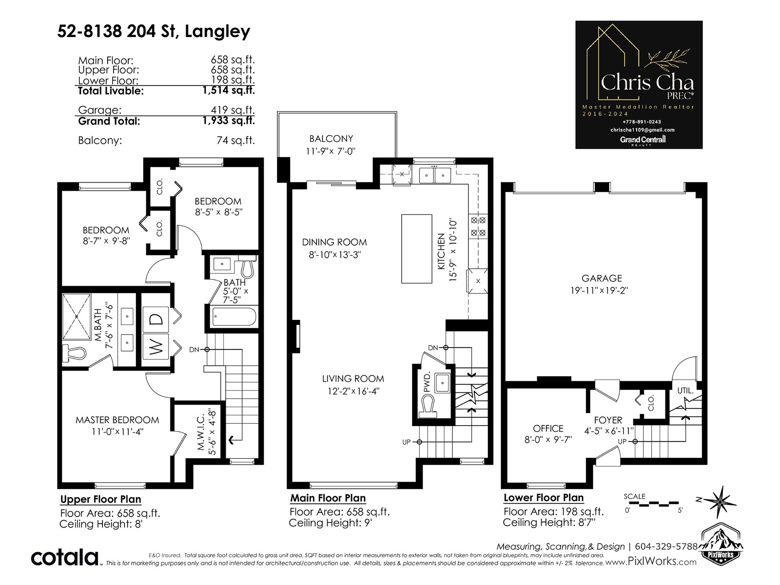 For sale: 52 8138 204 STREET, Langley, British Columbia
